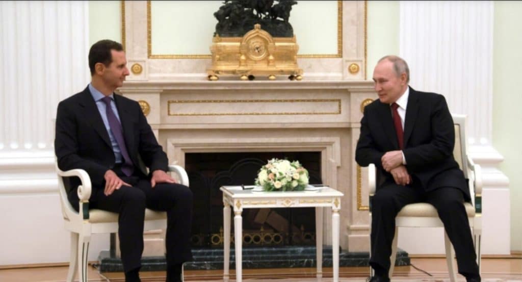 بوتين وبشار الأسد