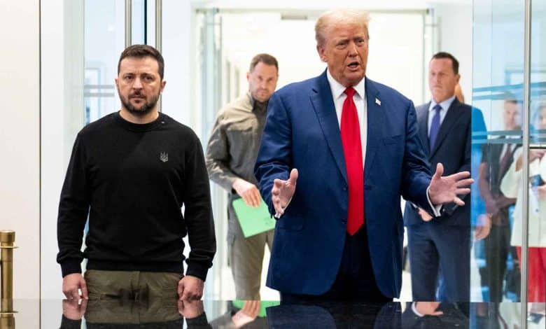 ترامب وزيلنسكي