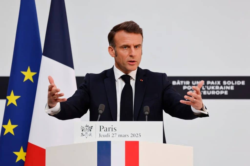 الرئيس الفرنسي إيمانويل ماكرون