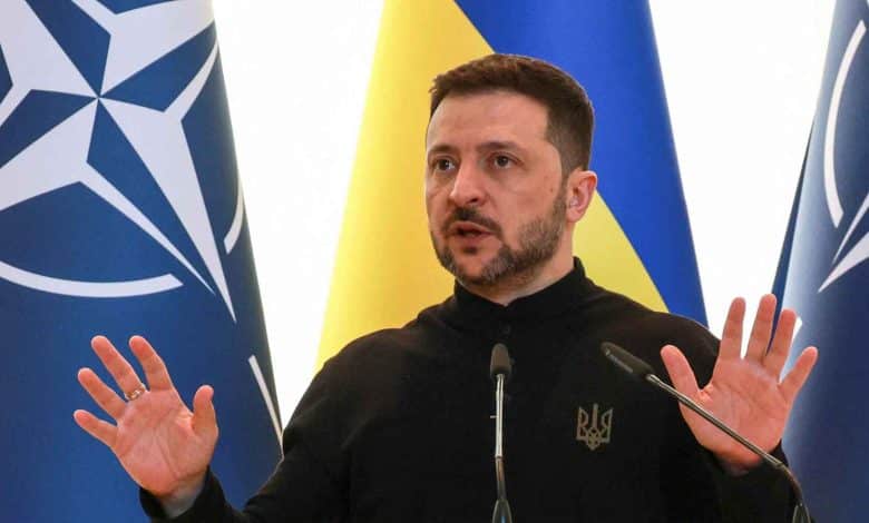 الرئيس الأوكراني فولوديمير زيلينسكي