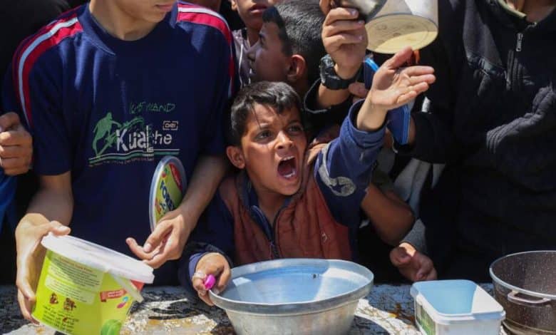 المجاعة في غزة