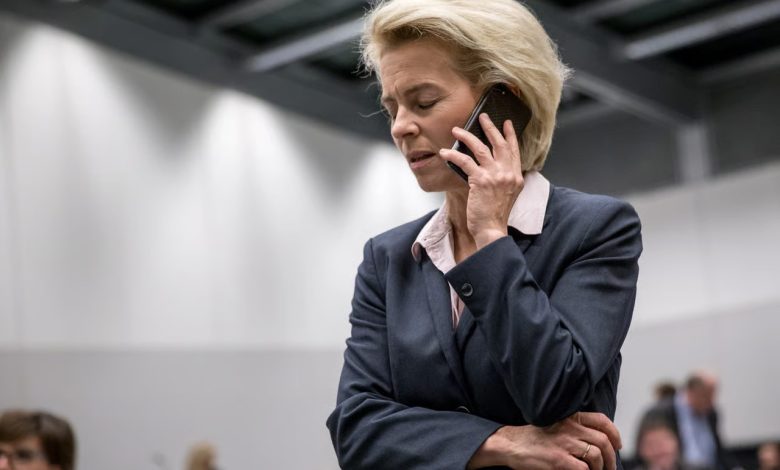 رئيسة المفوضية الأوروبية، أورسولا فون دير لاين