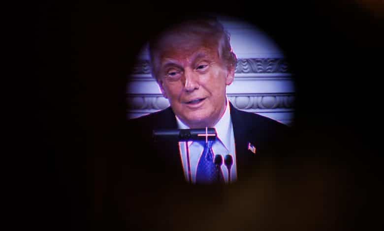 الرئيس الأمريكي دونالد ترامب