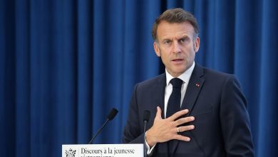 الرئيس الفرنسي إيمانويل ماكرون