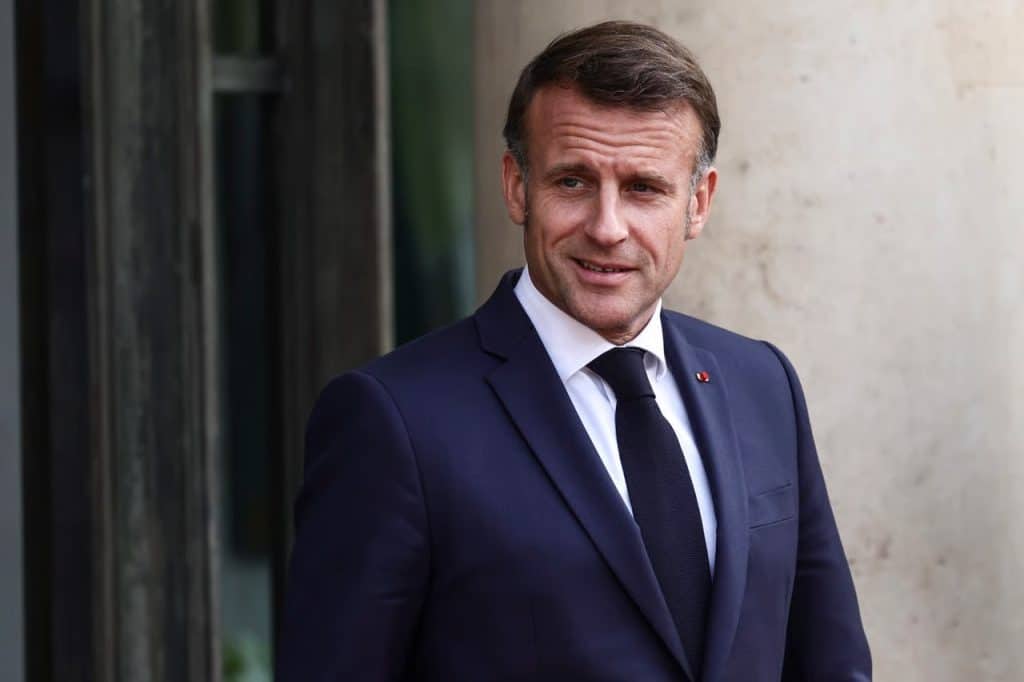 الرئيس الفرنسي إيمانويل ماكرون