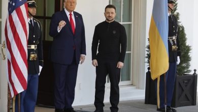 الرئيس ترامب والرئيس الأوكراني