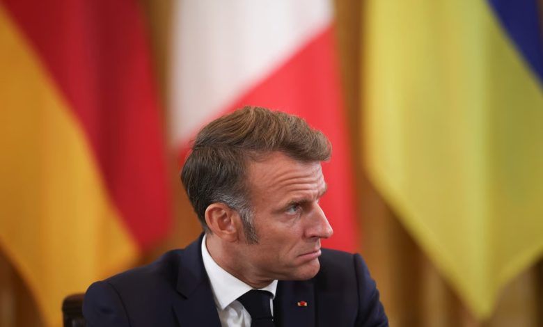 الرئيس الفرنسي إيمانويل ماكرون