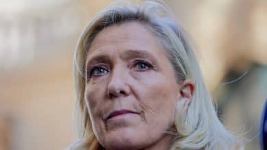 زعيمة التجمع الوطني، مارين لوبان