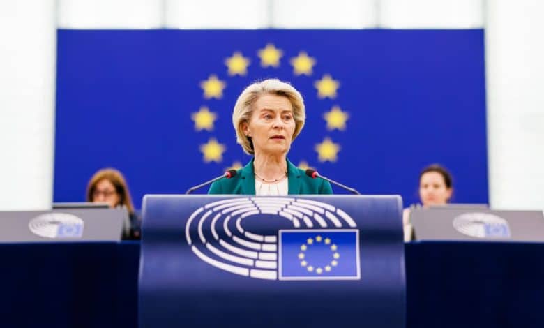 أورسولا فون دير لاين، رئيسة المفوضية الأوروبية
