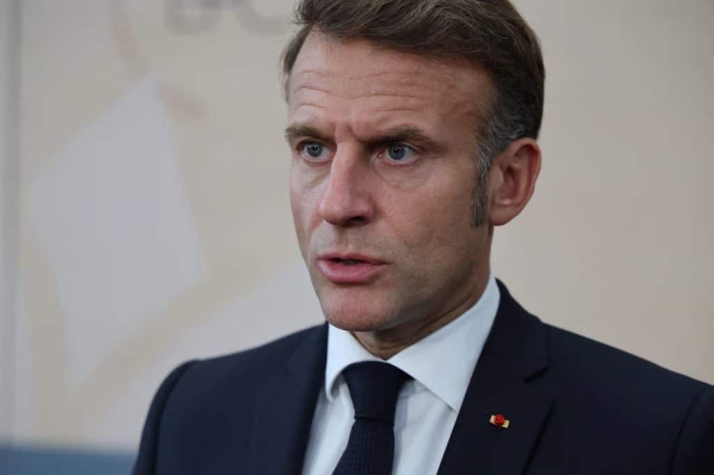 الرئيس الفرنسي إيمانويل ماكرون