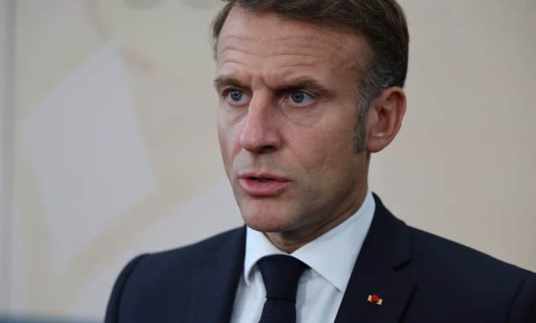 الرئيس الفرنسي إيمانويل ماكرون