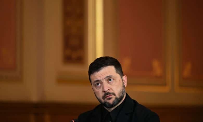 الرئيس الأوكراني فولوديمير زيلينسكي