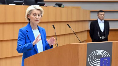 رئيسة المفوضية الأوروبية، أورسولا فون دير لاين