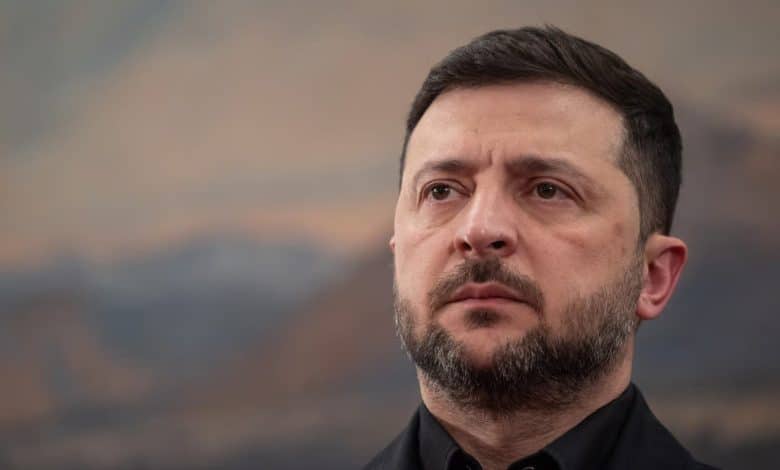 الرئيس الأوكراني زيلينسكي