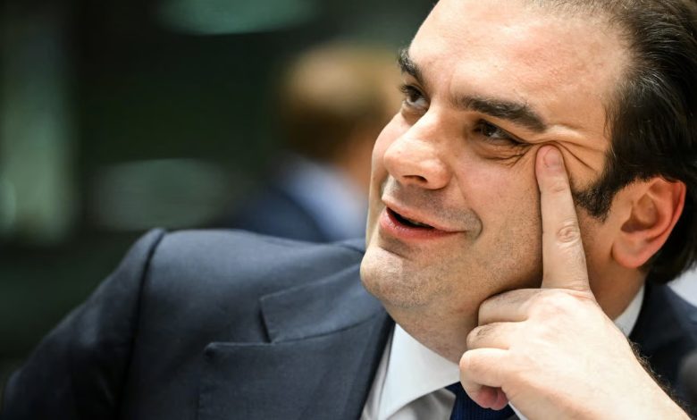 وزير المالية اليوناني كيرياكوس بيراكاكيس