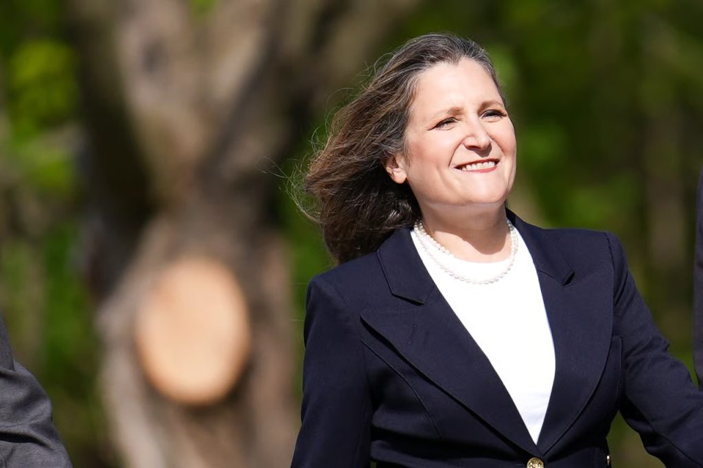 كريستيا فريلاند، نائبة رئيس الوزراء الكندي السابقة
