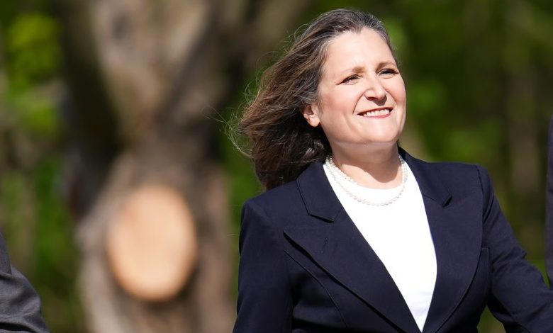 كريستيا فريلاند، نائبة رئيس الوزراء الكندي السابقة