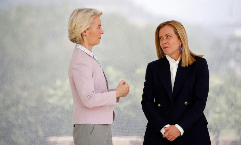 رئيسة المفوضية الأوروبية أورسولا فون دير لاين