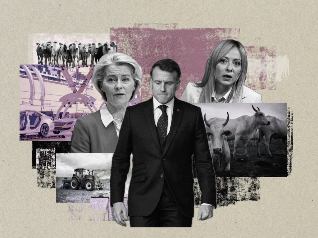 ماكرون والاتحاد الأوروبي