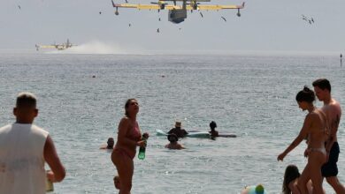 إجلاء نحو 1200 شخص في كرواتيا بعد حريق غابات بلغ أطراف مدينة أوميش