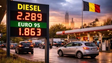 الديزل البلجيكي يسجل رقما قياسيا تاريخيا مع ارتفاع جديد لأسعار المحروقات