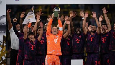 بايرن ميونخ يتغلب على بوروسيا دورتموند ويحرز كأس السوبر الألماني للمرة الثانية عشرة