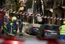 انهيار مبنى قرب الأكروبوليس في أثينا إثر انفجار قوي وإصابة شخصين