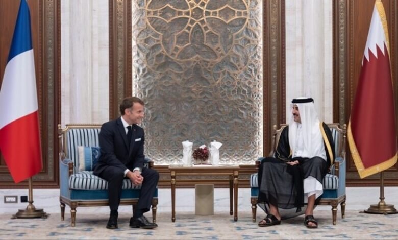 قطر وفرنسا تدينان هجمات إيران وتدعمان وقف النار في غزة