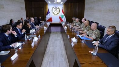 لبنان وفرنسا يتباحثان حول بدائل لضمان استمرار الوجود الدولي في الجنوب بعد انتهاء مهمة اليونيفيل